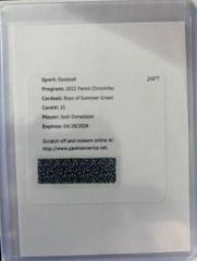 Josh Donaldson [Green] Baseball Cards 2022 Panini Chronicles Boys of Summer Autographs Prices