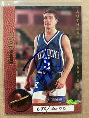 Travis Ford Basketball Cards 1995 Classic Superior Pix Autographs Prices
