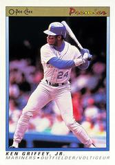Ken Griffey Jr. Baseball Cards 1991 O Pee Chee Premier Prices