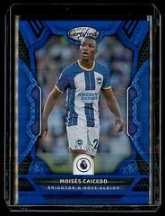 Moises Caicedo [Blue] Soccer Cards 2022 Panini Chronicles Premier League Prices