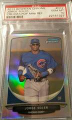 Jorge Soler Baseball Cards 2013 Bowman Chrome Cream of the Crop Mini Refractor Prices