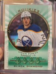 Owen Power [Relics Emerald ] #BDR-OP Hockey Cards 2022 Upper Deck Black Diamond Prices