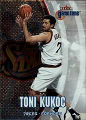 Toni Kukoc Basketball Cards 2000 Fleer Game Time Prices