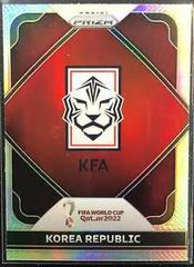 Korea Republic [Silver] #15 Soccer Cards 2022 Panini Prizm World Cup Team Badges Prices