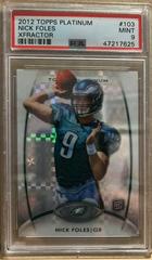 Nick Foles [Xfractor] Football Cards 2012 Topps Platinum Prices