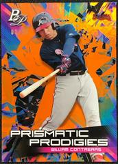 William Contreras [Orange] #11 Baseball Cards 2019 Bowman Platinum Prismatic Prodigies Prices