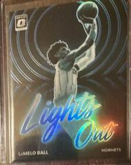 LaMelo Ball [Blue] Basketball Cards 2022 Panini Donruss Optic Lights Out Prices