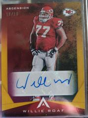 Willie Roaf [Gold] #ASC-WRO Football Cards 2021 Panini Chronicles Ascension Autographs Prices