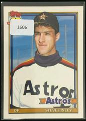 Steve Finley #42T Baseball Cards 1991 Topps Traded Prices
