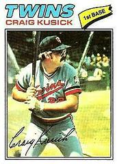 Craig Kusick #38 Baseball Cards 1977 Topps Prices
