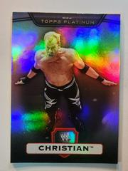 Christian [Rainbow] Wrestling Cards 2010 Topps Platinum WWE Prices