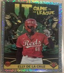 Elly De La Cruz [Orange Refractor Mega Box Mojo] #ICFL-19 Baseball Cards 2022 Bowman Chrome It Came To The League Prices