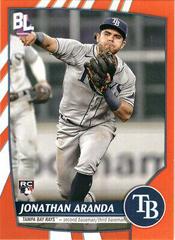 Jonathan Aranda [Electric Orange] #12 Baseball Cards 2023 Topps Big League Prices