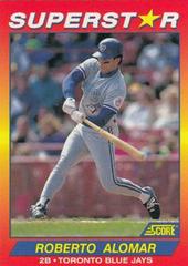 Roberto Alomar Baseball Cards 1992 Score Superstars Prices