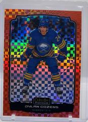 Dylan Cozens [Orange Checkers] Hockey Cards 2022 O-Pee-Chee Platinum Prices