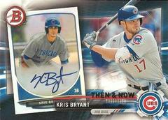 Kris Bryant #Bowman-3 Baseball Cards 2017 Topps Bowman Then & Now Prices