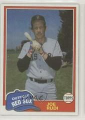 Joe Rudi [Traded] #826 Baseball Cards 1981 Topps Prices