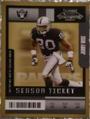 Jerry Rice [Playoff Ticket] #73 Football Cards 2004 Playoff Contenders Prices