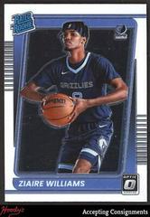 Ziaire Williams #198 Basketball Cards 2021 Panini Donruss Optic Prices