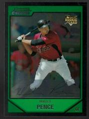 Hunter Pence #BDP25 Baseball Cards 2007 Bowman Chrome Draft Picks Prices