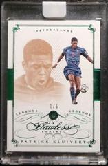Patrick Kluivert [Emerald] Soccer Cards 2016 Panini Flawless Prices