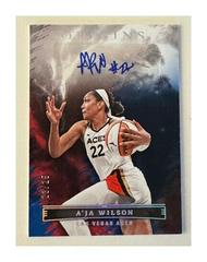 A'ja Wilson [Blue] #OA-AJW Basketball Cards 2023 Panini Origins WNBA Autographs Prices