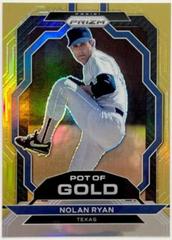 Nolan Ryan [Gold] #PG12 Baseball Cards 2023 Panini Prizm Pot of Gold Prices