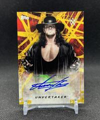 Undertaker [Gold] Wrestling Cards 2018 Topps WWE Road To Wrestlemania Autographs Prices