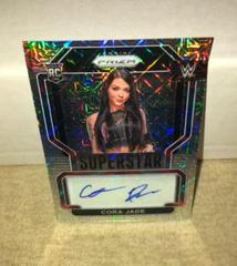 Cora Jade [Mojo Prizm] Wrestling Cards 2022 Panini Prizm WWE Superstar Autographs Prices
