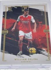 William Saliba [Gold] #20 Soccer Cards 2022 Panini Impeccable Premier League Prices