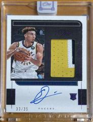 Chris Duarte [Purple] Basketball Cards 2021 Panini One and One Rookie Autographs Prices