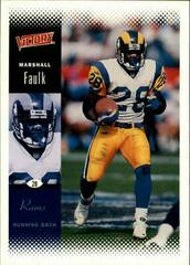 Marshall Faulk #148 Football Cards 2000 Upper Deck Victory Prices