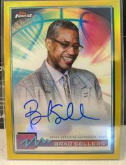 Brad Sellers [Gold Refractor] Basketball Cards 2021 Topps Finest Autographs Prices