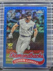 Corbin Carroll [Blue] Baseball Cards 2024 Topps 1989 Chrome Silver Pack Prices