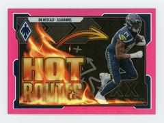 DK Metcalf [Pink] Football Cards 2021 Panini Phoenix Hot Routes Prices