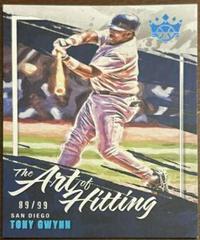 Tony Gwynn [Blue] Baseball Cards 2022 Panini Diamond Kings The Art of Hitting Prices