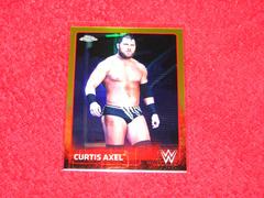 Curtis Axel [Gold] Wrestling Cards 2015 Topps Chrome WWE Prices