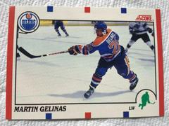 Martin Gelinas Hockey Cards 1990 Score Canadian Prices