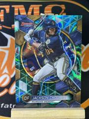 Jackson Chourio [Aqua Lava] #TP-10 Baseball Cards 2023 Bowman's Best Top Prospects Prices