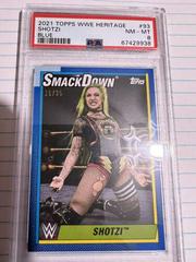 Shotzi [Blue] Wrestling Cards 2021 Topps Heritage WWE Prices