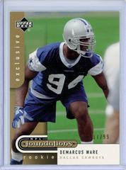 DeMarcus Ware [Exclusive Gold] Football Cards 2005 Upper Deck Foundations Prices