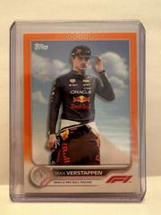 Max Verstappen [Orange] #1 Racing Cards 2022 Topps Formula 1 Prices