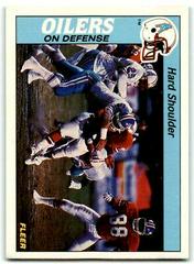 Hard Shoulder Defense #20 Football Cards 1988 Fleer Team Action Prices