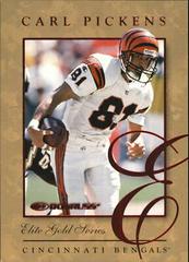 Carl Pickens [Gold] #20 Football Cards 1997 Panini Donruss Elite Prices