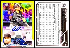 Charles Leblanc [Gold] #RA-CL Baseball Cards 2023 Topps Chrome Update Rookie Autographs Prices