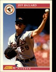 Jeff Ballard #129 Baseball Cards 1992 Score Prices