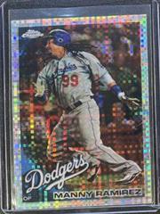 Manny Ramirez [Xfractor] #20 Baseball Cards 2010 Topps Chrome Prices