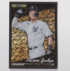 Aaron Judge [Black] Baseball Cards 2022 Topps Update Black Gold Prices