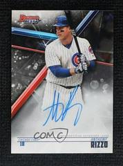 Anthony Rizzo Baseball Cards 2018 Bowman's Best of 2018 Autographs Prices
