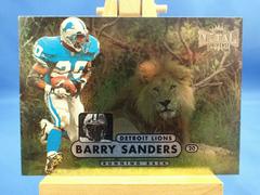 Barry Sanders Football Cards 1998 Metal Universe Prices